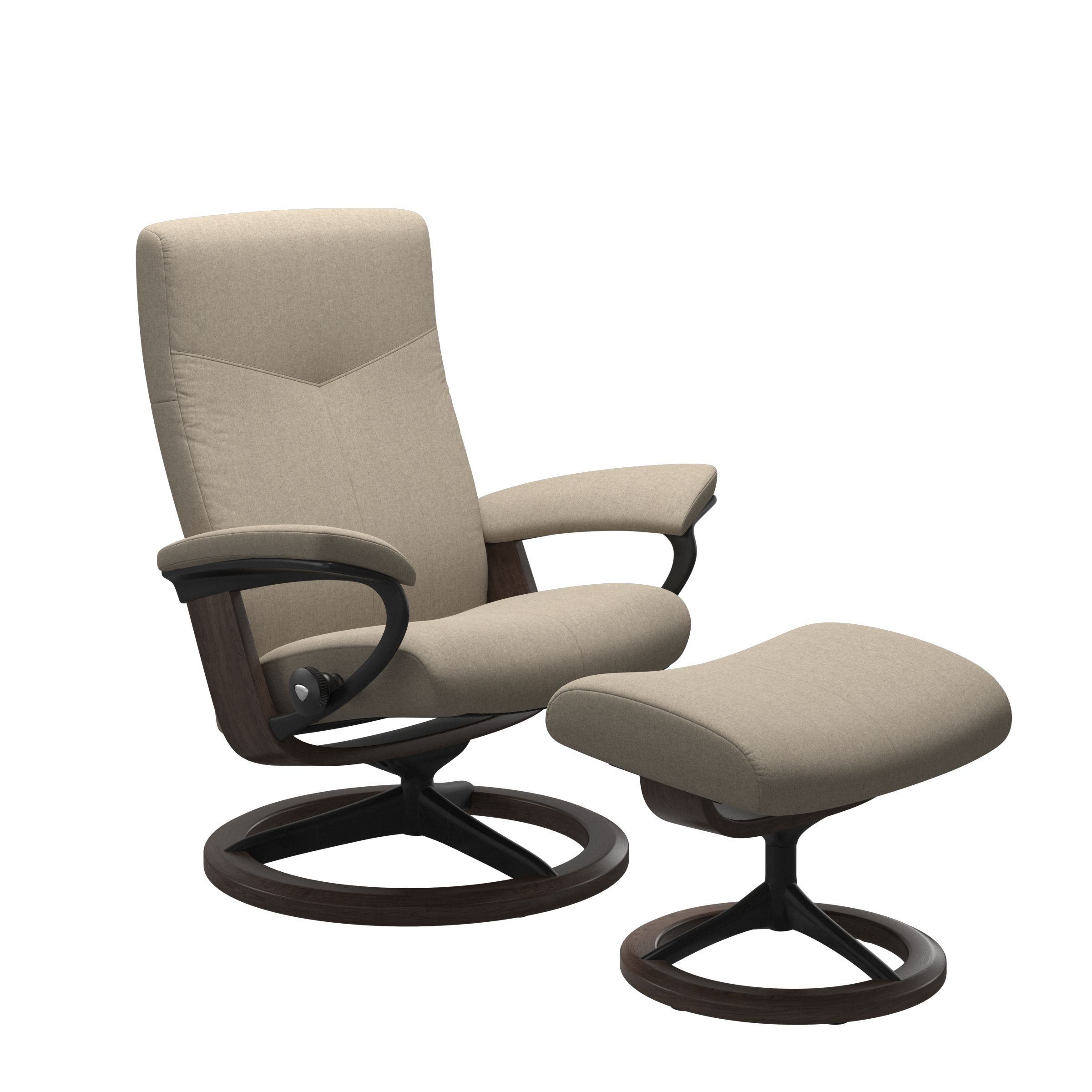 ①ストレスレス®ドーバー Stressless® Dover (L) シグニチャー オットマン付