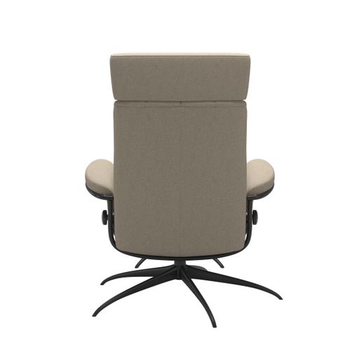 Stressless® London Star con reposacabeza ajustable con reposapiés