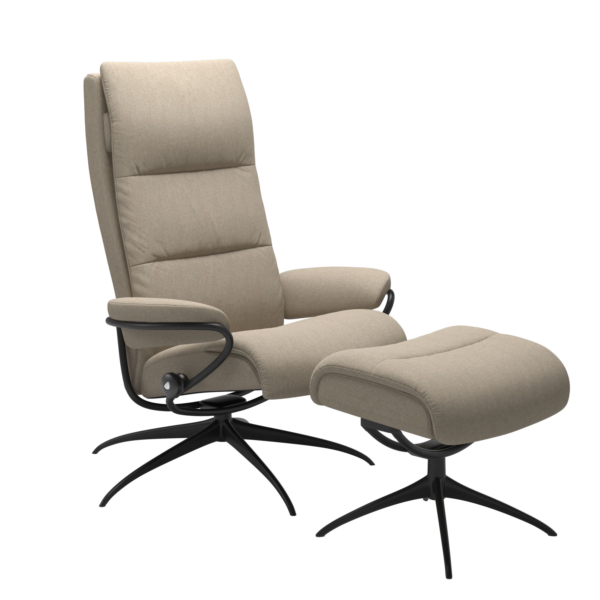 Stressless® Tokyo スター ハイバック オットマン付 | Recliners