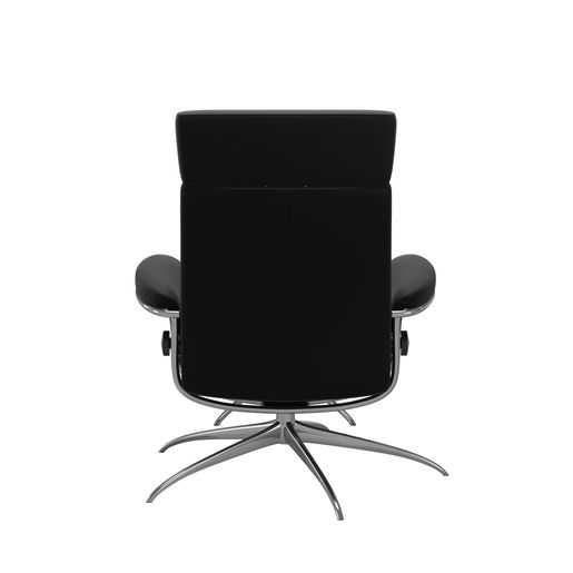 Stressless® Tokyo chair with adjustable headrest, with footstool