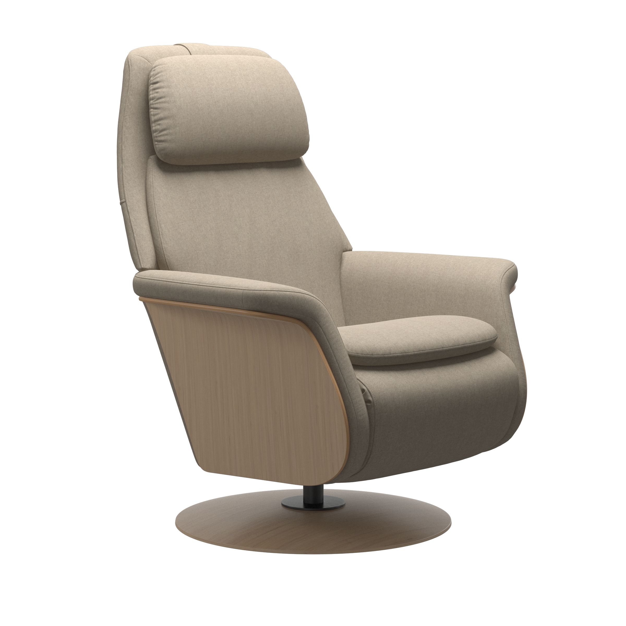 ストレスレス®サム パワー ウッド ディスクベース | Recliners
