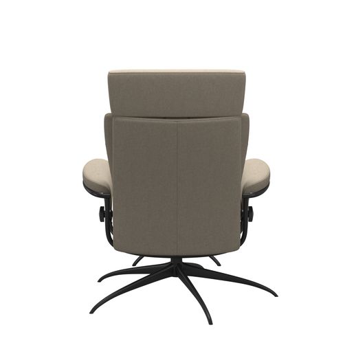 Stressless® Erik Star lenestol med regulerbar nakkestøtte og krakk