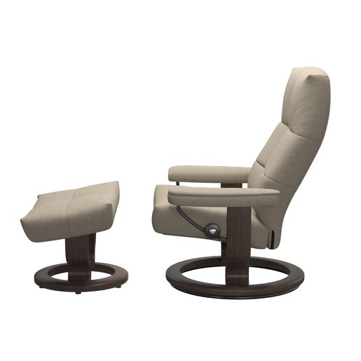 Stressless® David (M) Classic lenestol med krakk