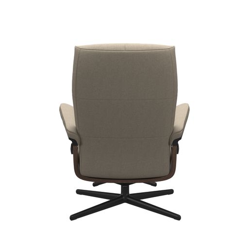 Stressless® David (M) Cross recliner with footstool