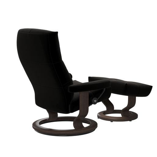 Stressless® David (L) Classic lenestol med krakk