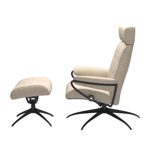 Stressless® Metro Star-Gestell verstellbare Kopfstütze