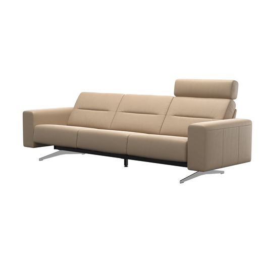 Stressless® Stella 3 seater with 1 headrest