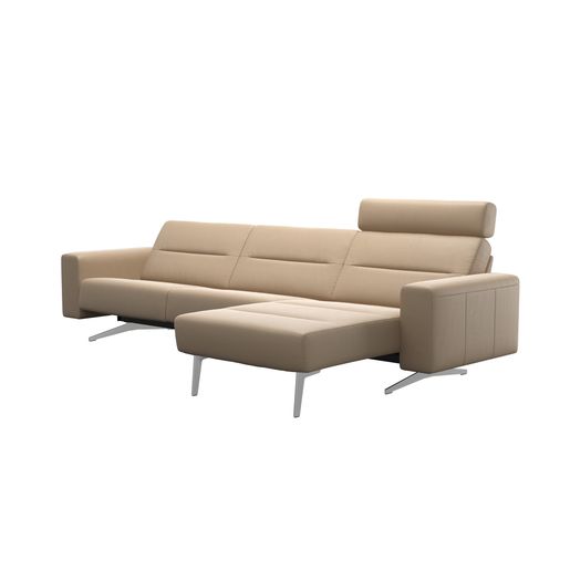 Stressless® Stella 2,5 with Long Seat (L) right with 1 headrest