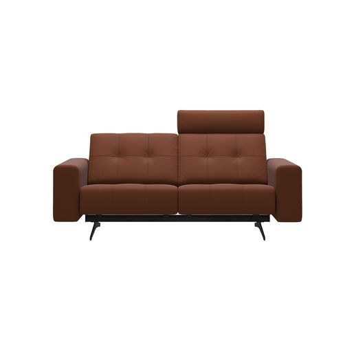Stressless Ella 2-zit met hoofdsteun in Paloma Copper leder