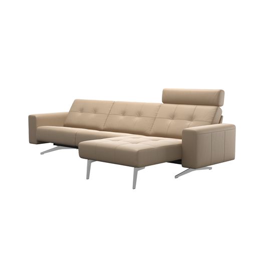 Stressless® Ella 2-Sitzer (L) mit Longseat (L) rechts mit 1 Kopfstütze