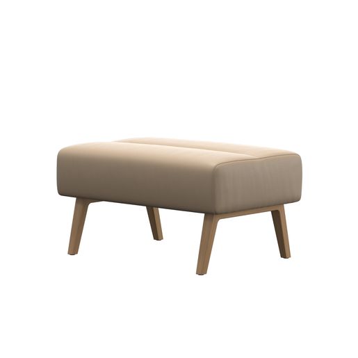 Stressless® Stella Wood Ottoman (L)