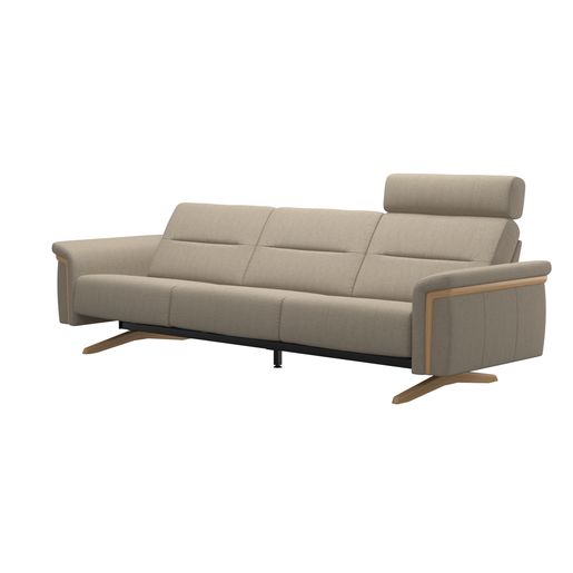 Stressless® Stella Wood 3 posti con 1 poggiatesta