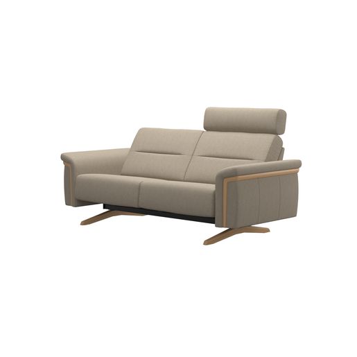 Stressless® Stella Wood 2 seater with 1 headrest