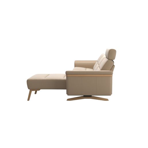 Stressless® Stella Wood 2,5 med Long Seat (L) høyre med 1 nakkestøtte