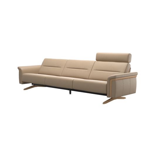 Stressless® Stella Wood 3,5-seter med 1 nakkestøtte