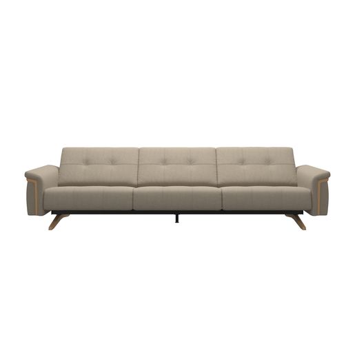 Stressless® Ella mit Holz 3-Sitzer (L)