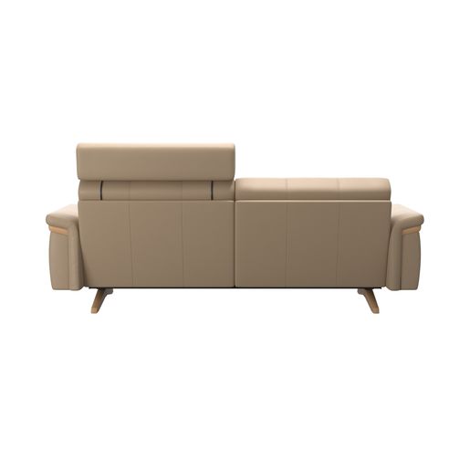 Stressless® Ella Wood 2,5 seater with 1 headrest