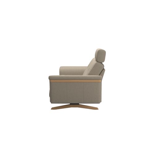 Stressless® Ella mit Holz 2-Sitzer (L) mit 1 Kopfstütze