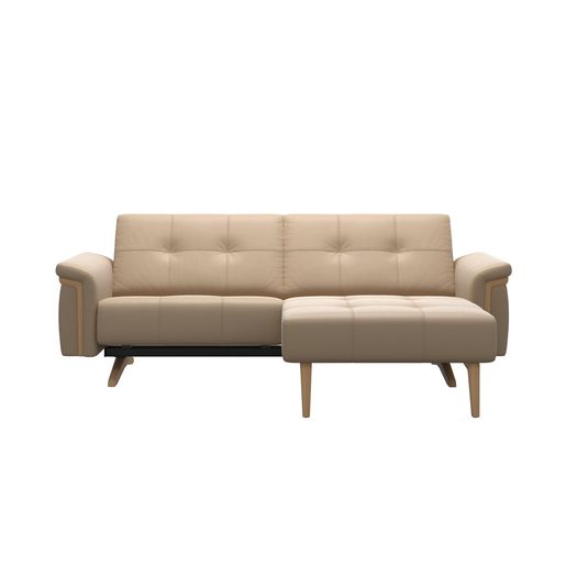 Stressless® Ella Wood 1.25 seater with Long Seat (L) right