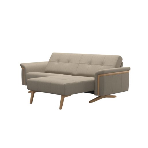 Stressless® Ella Wood 1.25 seater with Long Seat (L) right