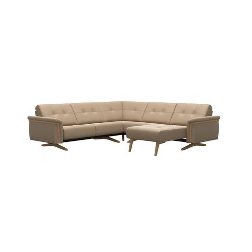 Stressless® Ella Wood C2-1 seater with Long Seat (M) right