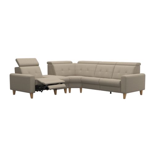 Stressless® Anna A1 1-seter + Sentermodul + Hjørne + 2-seter (1 sete med Power)