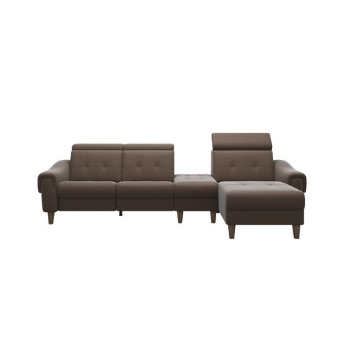 Stressless® Anna A3 2 lugares + Centro + Assento Longo (M) (com 1 assento elétrico)