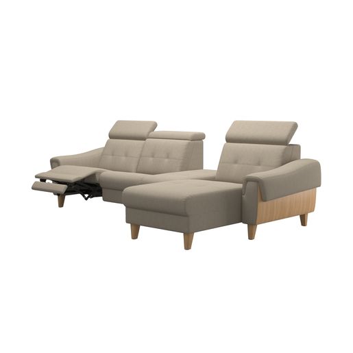 Stressless® Anna A3 2-seter + Sentermodul + Long Seat (M) (1 sete med Power)