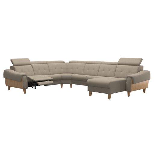 Stressless® Anna A3 2-seter + Hjørne + 2-seter + Long Seat (M) (1 sete med Power)