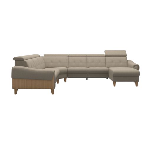 Stressless® Anna A3 2 seater + Corner + 2 seater + Long Seat (M) (with 1 Power seat)