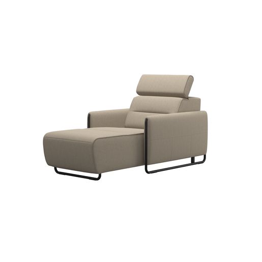 Stressless® Emily Steel Long Seat (M) met Armleuningen