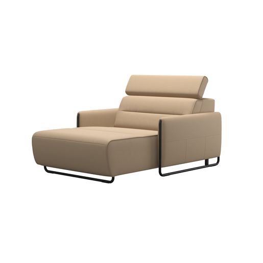 Stressless® Emily Steel Long Seat (L) met Armleuningen