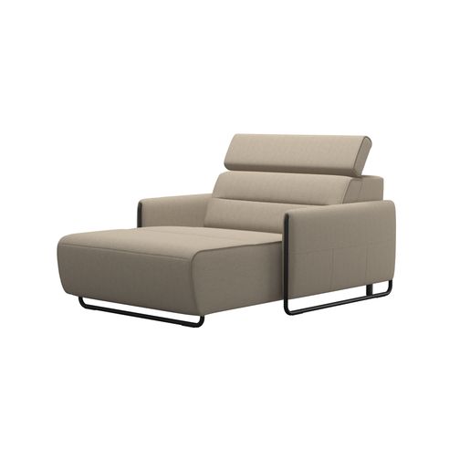 Stressless® Emily Steel Long Seat (L) met Armleuningen