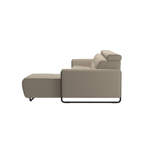 Stressless® Emily Steel 3 seater + Long Seat (M) (with 1 Power seat)