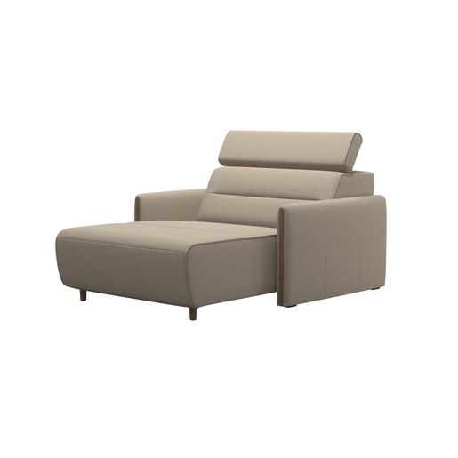 Stressless® Emily Wood Long Seat (L) with arms