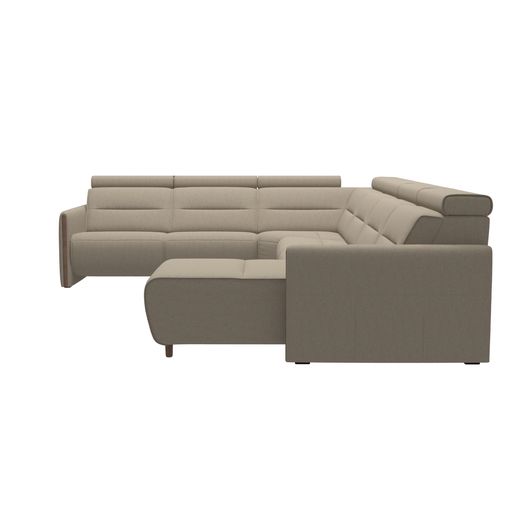 Stressless® Emily Wood 2 seater + Corner + 2 seater + Long Seat (M) (with 1 Power seat)