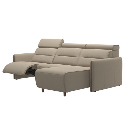 Stressless® Emily Wood 2 seater + Long Seat (M) (with 1 Power seat)