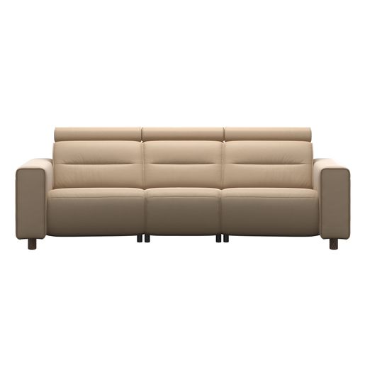 Stressless® Emily Wide Arm 1 seater + Angled module + 1 seater (with 2 Power seats)