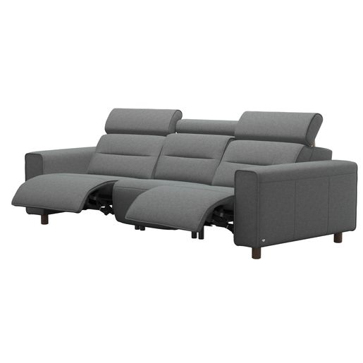 Stressless® Emily Wide Arm 1 seater + Angled module + 1 seater (with 2 Power seats)