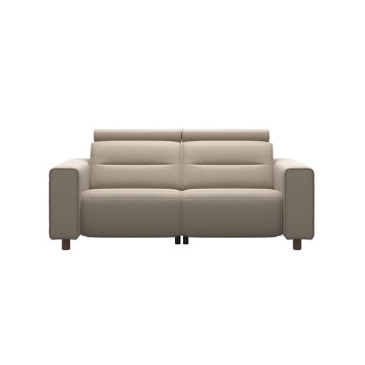 Stressless Emily 2-seater with wide upholstered armrests