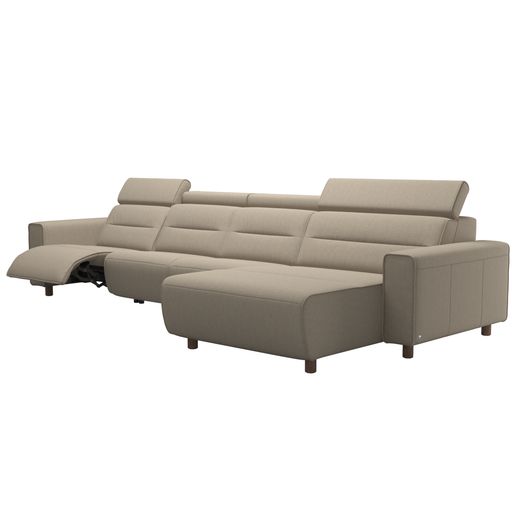 Stressless® Emily Wide arm 3 seater + Long Seat (L) (with 1 Power seat)