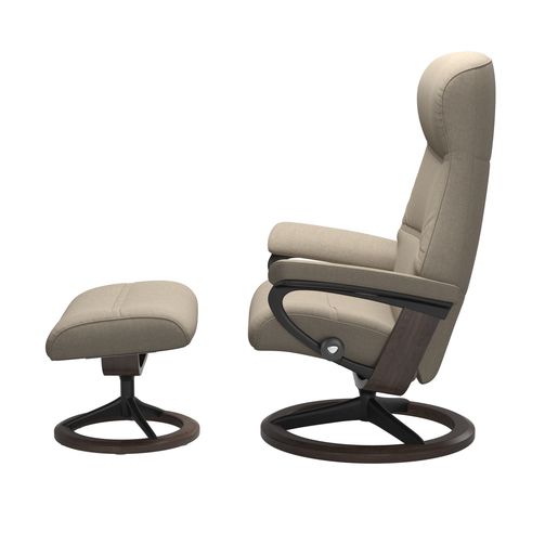 Stressless® Philip (L) Signature lenestol med krakk