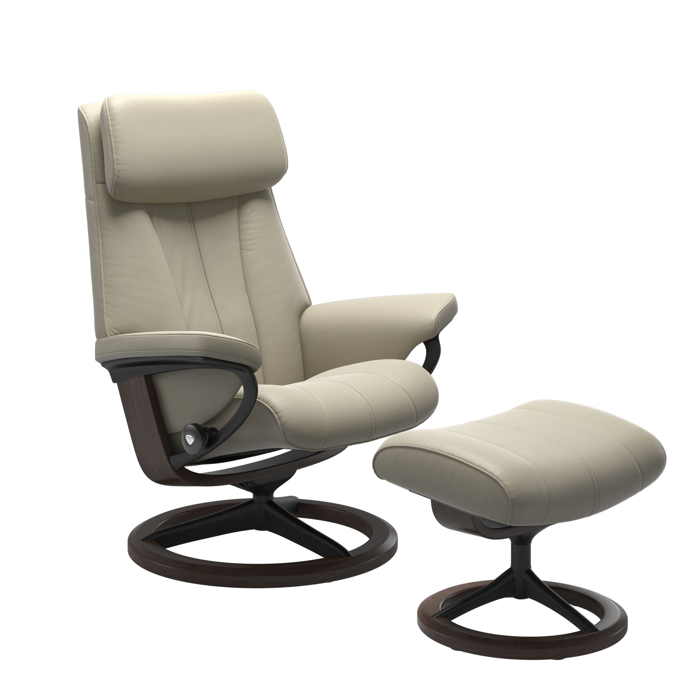 Stressless® Paul (L) シグニチャー オットマン付 | Recliners