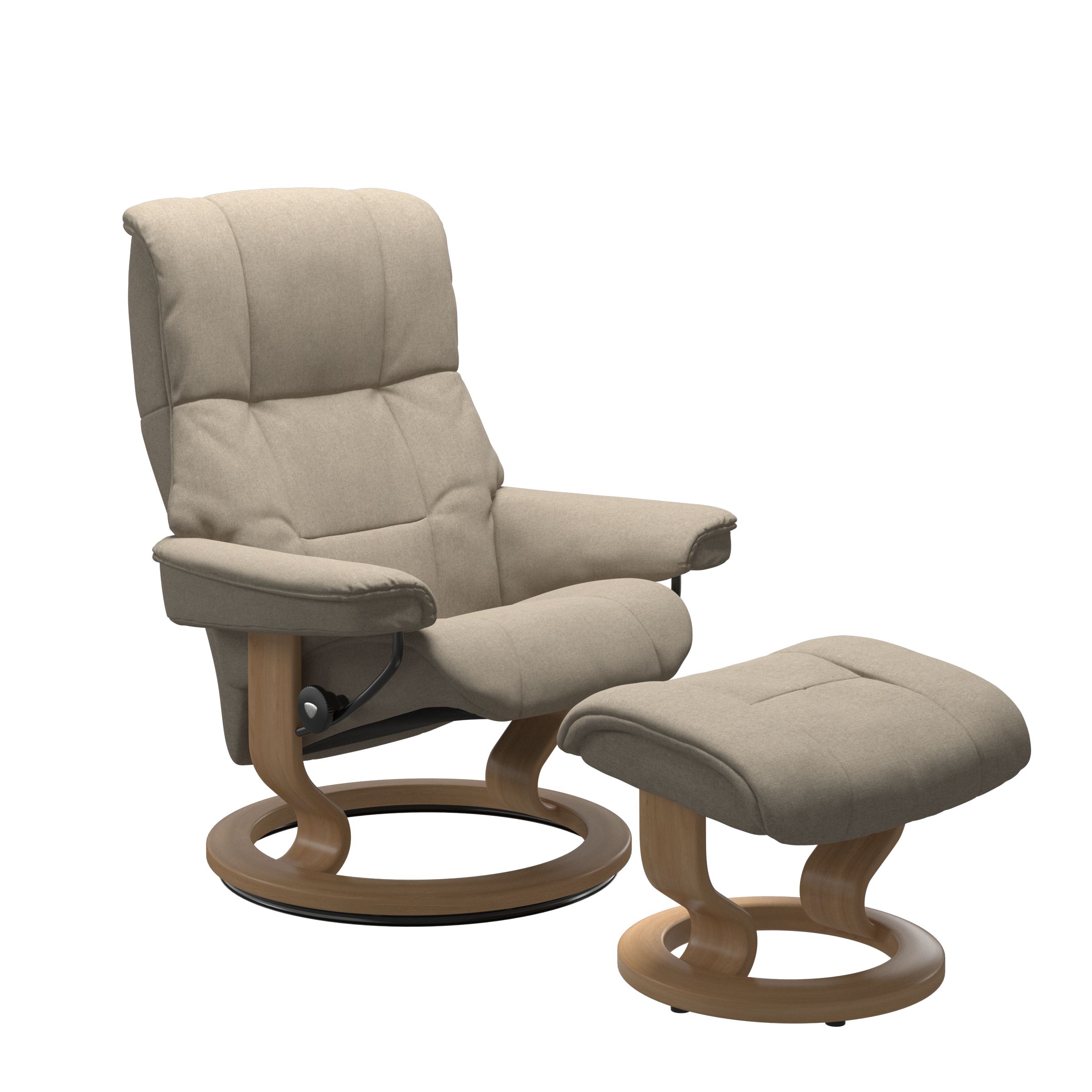 只今断捨離中☆　エコーネス ストレスレス メイフェア　オットマン‼︎ Stressless® Mayfair (M) クラシック オットマン付 | Recliners