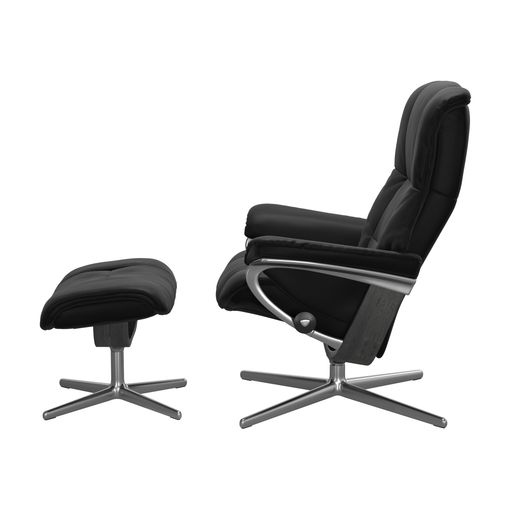 Stressless® Mayfair (S) Cross Sessel mit Hocker