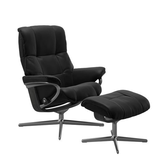 Stressless® Mayfair (L) Cross Sessel mit Hocker