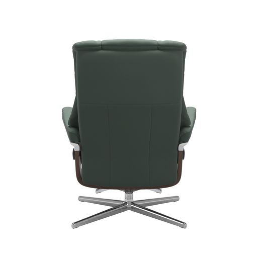 Stressless® Mayfair (M) Cross Base Recliner with Ottoman