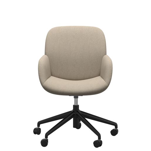 Stressless® Bay Fauteuil de bureau Dossier bas avec accoudoir
