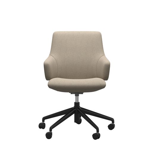 Stressless® Laurel Home Office niedrige Rückenlehne mit Armlehnen