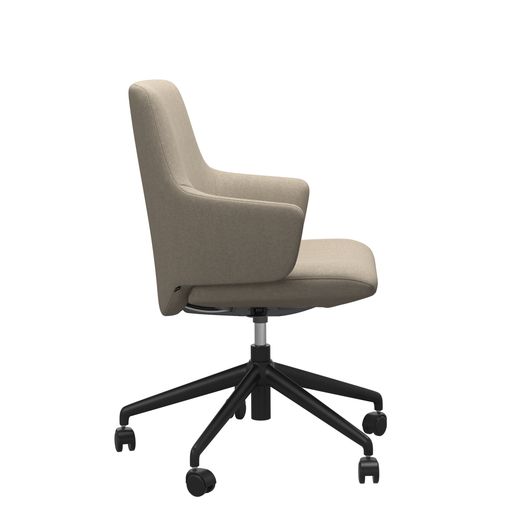 Stressless® Laurel Home Office niedrige Rückenlehne mit Armlehnen